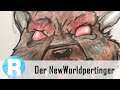 Rados Kreativecke - Der NewWorldpertinger mit Bleistift & Buntstift