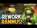 ¡REWORK DE RAMMUS! VUELA CON SU UILTIMATE! | League of Legends