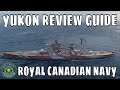 Royal Canadian Battleships Yukon World of Warships Wows Review Guide