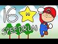 So my friend taught me how to speedrun Super Mario 64 - 16 Stars...