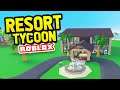 STARTING A NEW BUSINESS in ROBLOX TROPICAL RESORT TYCOON