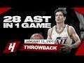 The Game John Stockton Delivered 28 Assists in 1 Game! Highlights vs Spurs | January 15, 1991