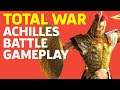 Total War Saga: Troy - Hard Mode Achilles Battle Gameplay