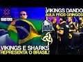 VIKINGS E SHARKS DANDO AULA PROS GRINGOS NO MASTERS! - VALORANT CLIPS