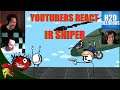 YouTubers React To IR Sniper Charles Losing Control | The Henry Stickmin Collection Completing TM