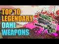 Borderlands 3 | Top 10 Legendary Dahl Weapons - Best Guns Made by Dahl