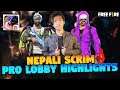 CHECK DESCRIPTION || Nepali Scrim Highlights
