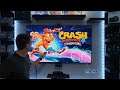 Crash Bandicoot 4: It's About Time - First Impression and game play on LG CX 65 and PS4 PRO