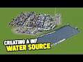 CREATING A INFINATE WATER SOURCE in CITIES SKYLINES