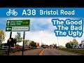 Cycling the A38 Bristol Road in Birmingham