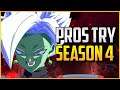 DBFZ ▰ Pros Try New Season 4 Update - It's Nuts!【Dragon Ball FighterZ】