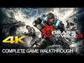 Gears Of War 4 Complete Game Walkthrough Full Game Story Ending 4K 60FPS