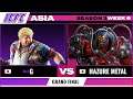 Grand Finals G (Bob/Zafina) vs Hazure Metal (Gigas): ICFC Tekken Asia Season 3 Week 6
