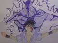 Drawing Sasuke Uchiha - Susanoo -Naruto Shippuden- Speed Drawing - うちはサスケ - ナルト 疾風伝 - Time Lapse