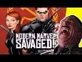 Jim Shooter SAVAGES Black Widow Comic Book Cover and Modern Marvel Comics!