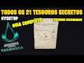 LOCALIZAÇÃO DE TODOS OS 21 TESOUROS SECRETOS!!! - ASSASSIN´S CREED VALHALLA