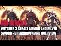 MONSTER HUNTER WORLD - WITCHER 3 GERALT ARMOR AND SILVER SWORD - BREAKDOWN AND OVERVIEW!!
