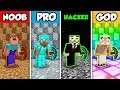 NOOB vs PRO vs HACKER vs GOD : DIAMOND BATTLE in Minecraft! (Animation)