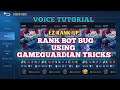 Rank Bot Bug With Gameguardian Tips and Tricks Voice Tagalog Tutorial :