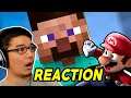 Sean Reacts to Minecraft Steve Reveal.... FOR SMASH ULTIMATE!?