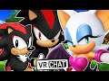 Shadow & Classic Shadow Meet Rouge The Bat! (VR Chat)