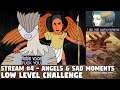 SMT Digital Devil Saga 2 Low-Level Challenge [HARD] - Stream #4 Angels & Sad moments