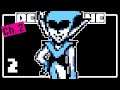 The Cyber World - Deltarune Chapter 2 Blind Let's Play Part 2 [Pacifist Gameplay]