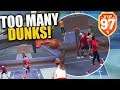 97 Overall Pure Slasher Non-Stop Contact Dunks! NBA 2K19 Park Gameplay