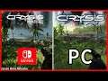 Crysis Remastered Nintendo Switch VS Crysis Original PC | Graphics Comparison