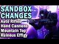 Destiny 2: Beyond Light - Sandbox Changes - Hand Cannons, Mountaintop, Snipers, Auto Rifles