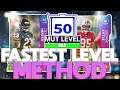 FASTEST & MOST EFFICIENT WAY TO LEVEL UP IN MADDEN 22 ULTIMATE TEAM!