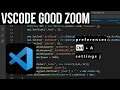How to Enable Visual Studio CODE Mouse Scroll Wheel Zoom (and GUI Zoom)