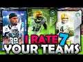 I RATE YOUR TEAMS EP. 7- Madden 21 Ultimate Team