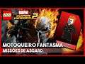 LEGO Marvel Super Heroes 2 | Desbloqueando o MOTOQUEIRO FANTASMA | Missões de Asgard | Desde o Atari