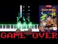 Little Nemo: The Dream Master (NES) - Game Over - Piano|Synthesia