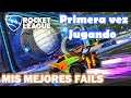 ¡MI PRIMERA VEZ EN ROCKET LEAGUE! ME DIERON UNA LECCIÓN - Mis mejores fails