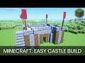 Minecraft Easy Castle｜How to Build in Minecraft