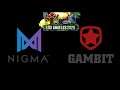 Nigma vs Gambit Esports ESL One LA 2020 Online Highlights Dota 2