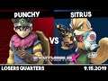 Punchy (Hero/Wolf) vs Sitrus (Fox/Pikachu) | Losers Quarters | Synthwave X #2