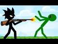 Stickman vs Zombies - Gameplay Walkthrough Part 1 - Kill the Zombies (Android,ios)