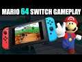 Super Mario 64 HD Switch Gameplay - 1080p Direct Feed