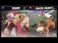 Super Smash Bros Ultimate Amiibo Fights  – Request #15001 Terry vs Duck Hunt