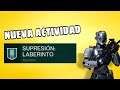 "Supresion: Laberinto" la nueva actividad de temporada - Destiny 2