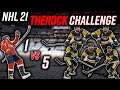 THEROCK CHALLENGE NHL 21 | Épisode #1 | 1 VS 5