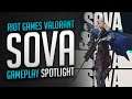 Valorant Sova Gameplay Spotlight! | Gameplay Analyse | Neues Gameplay