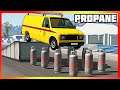 Which cars will survive a collision with a propane tank? - BeamNG Drive