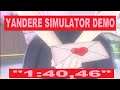 YANDERE SIMULATOR DEMO IN "1:40,46" (Sep-05-2020) | Yandere Simulator Demo