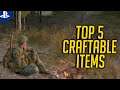 5 USEFUL THINGS TO CRAFT IN DAYZ PS4 (HOW TO CRAFT IN DAYZ PS4)