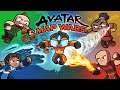 Avatar - Fire vs Water vs Air vs Earth MAP WARS! (Minecraft)