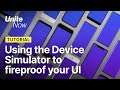 Creating adaptive UI in Unity with Device Simulator! | Unite Now 2020